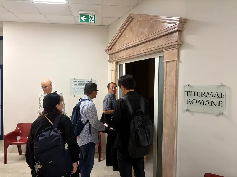 Photo 3 of 6, Terme di Tabiano and Castello di Tabiano, Salsomaggiore Terme, Thursday - September 17